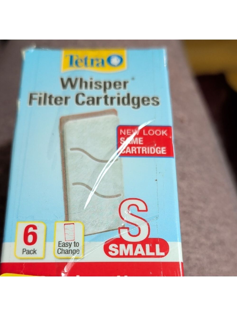 Tetra Whisper Filter Cartridges Small 6 Pack